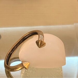 Y2K Lucky Brand Gold-Toned Arrow Cuff Bracelet